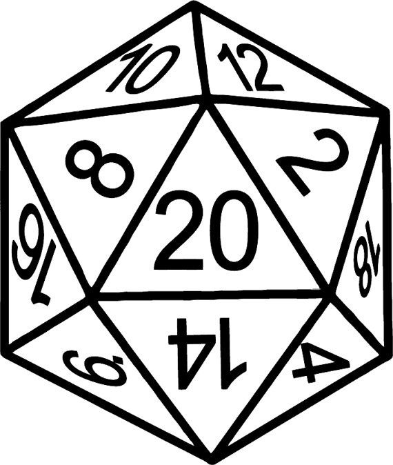 D20 Drawing