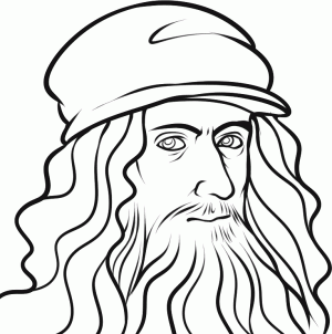 300x302 How To Draw How To Draw Da Vinci Drawings, Leonardo Da Vinci