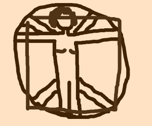 300x250 Vitruvian Man