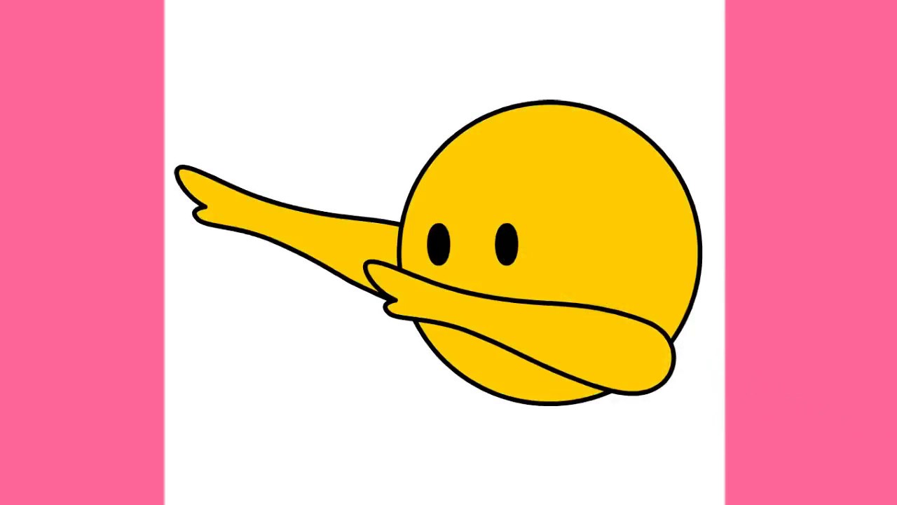 1280x720 How To Draw Dab Emoji Cute Easy Drawing