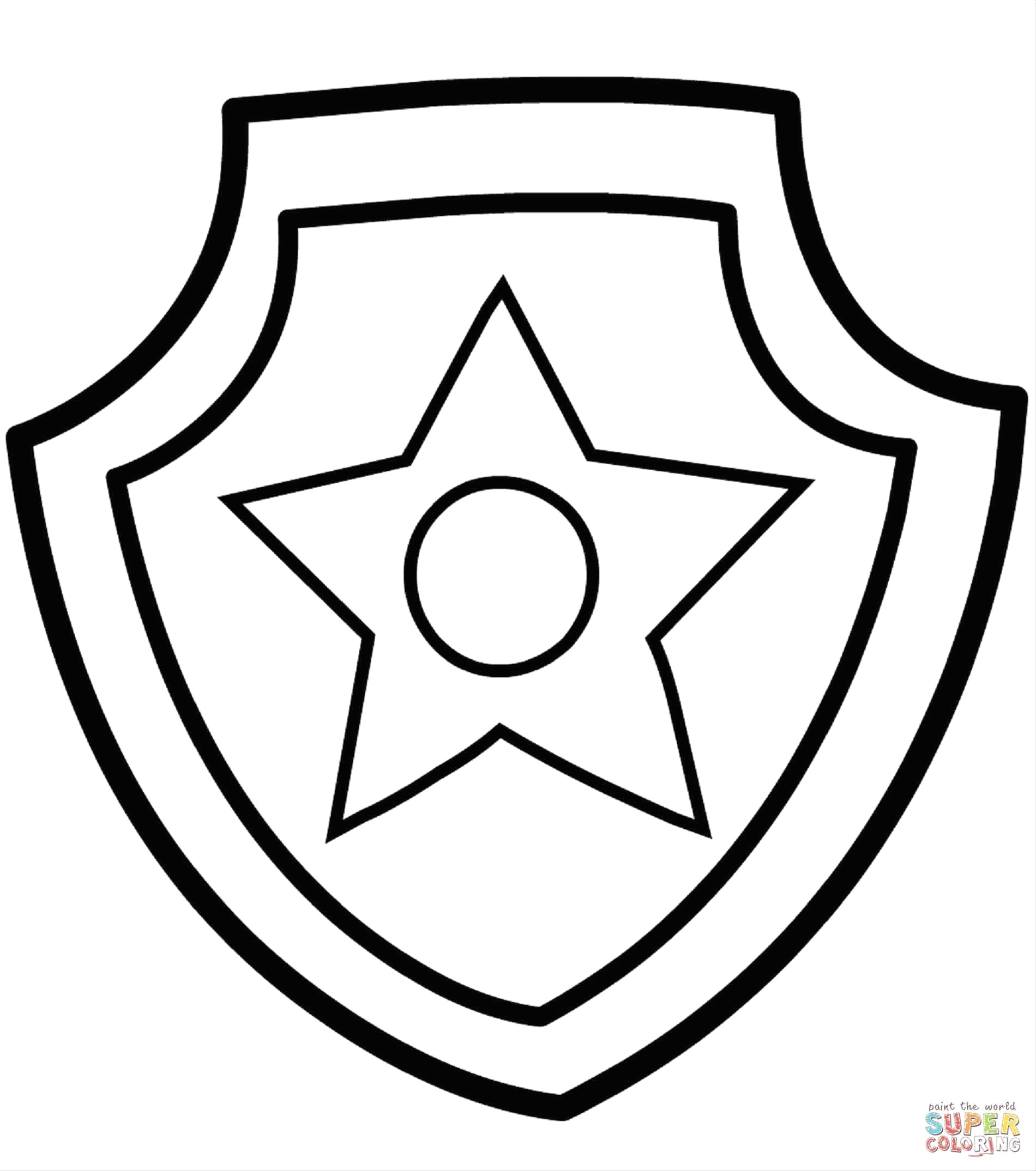 1900x2149 Big Police Badge Drawing Startling Now Printable Fire Fighter