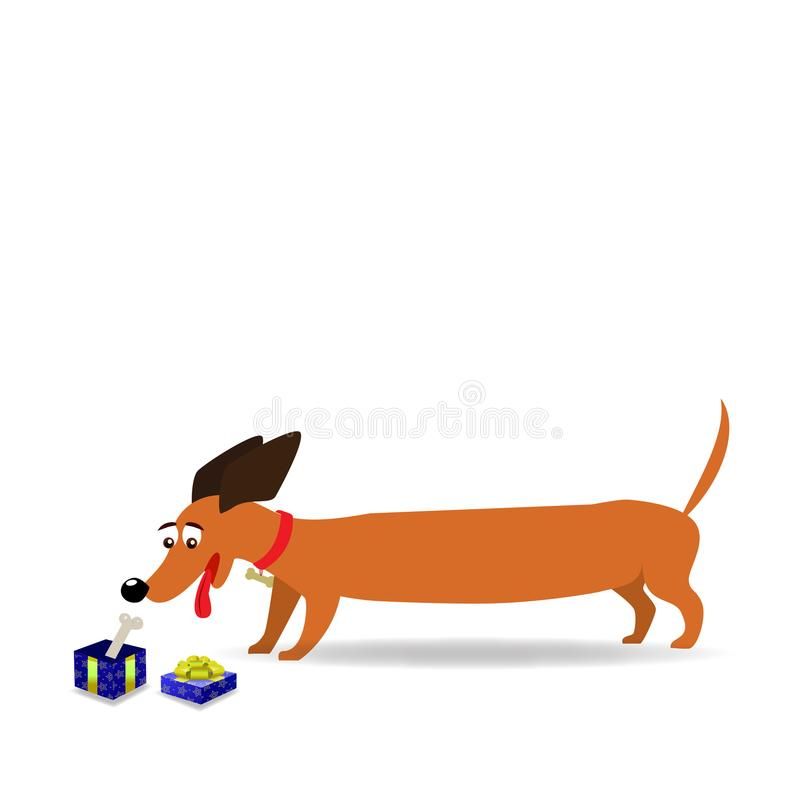 800x800 cute cartoon long dachshund watching on weiner dogs