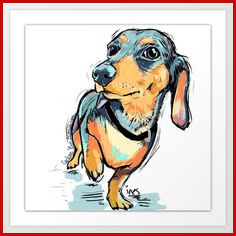 236x236 dachshund drawing best dachshund drawing images