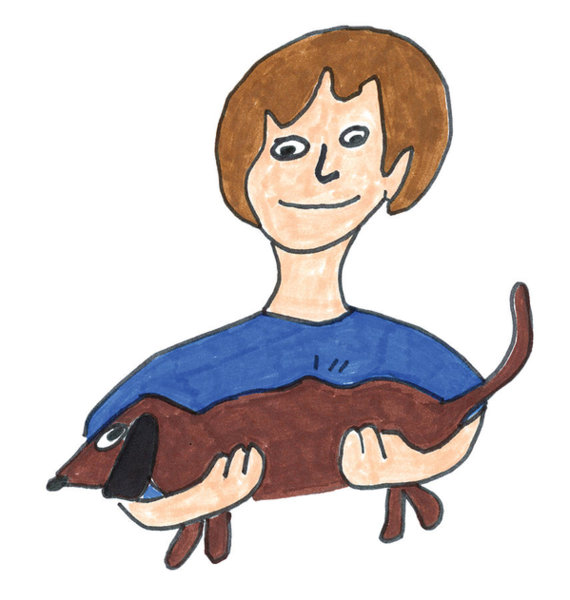 570x600 Dachshund Drawings