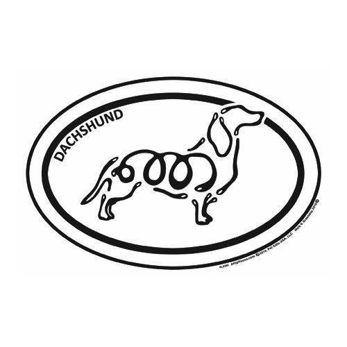 500x500 dachshund euro k line magnet doggy style gifts