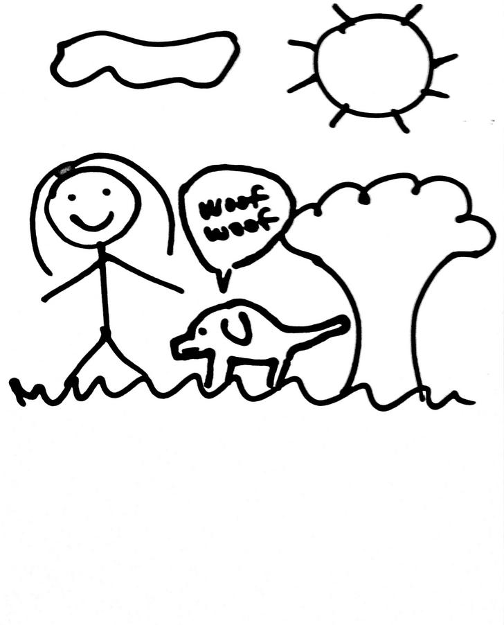 728x902 My Dad Stopped Drawing Because He Thinks It's No Good, I Thought