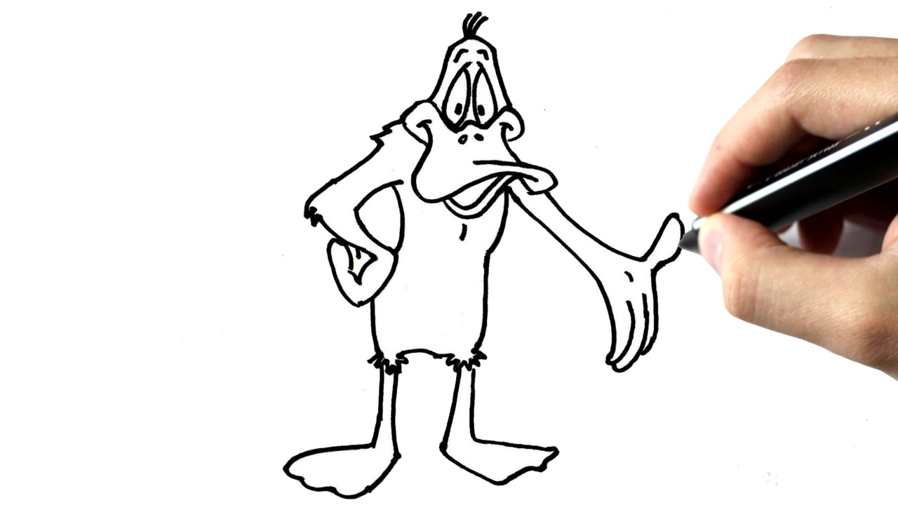 1280x720 Comment Dessiner Daffy Duck Tutoriel