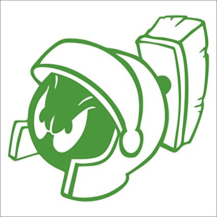425x425 Marvin Martian Decal Sticker