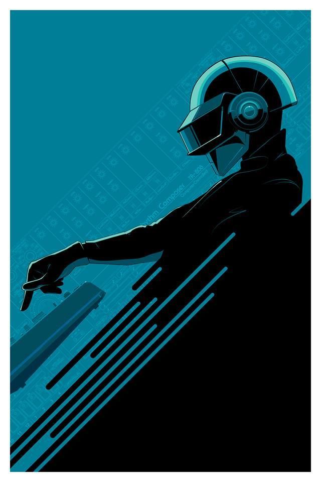 640x960 art i like daft punk poster, punk poster