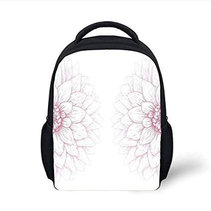 425x425 iprint kids school backpack dahlia flower decor