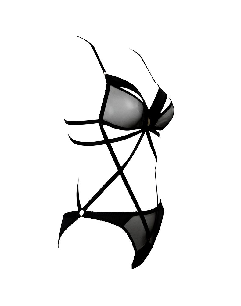 790x1000 Dahlia Nightlife Playsuit E L F Zhou London