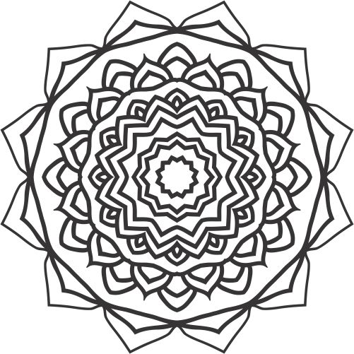 501x501 dahlia flower pattern design amee house