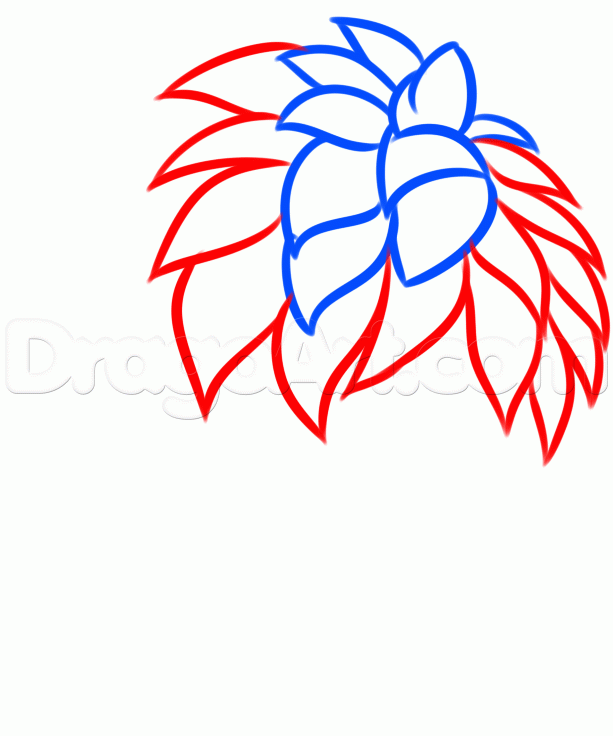 613x736 step how to draw a dahlia, dahlia flower