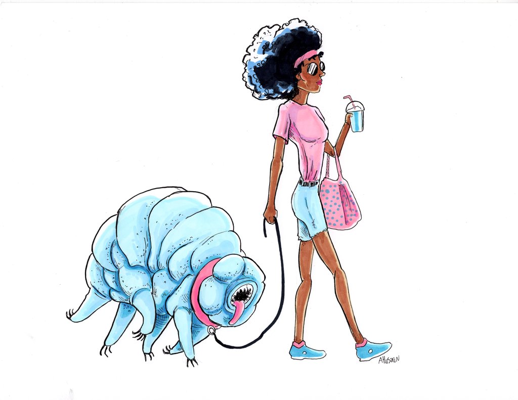 1024x791 Original Drawing Daily Walk Bagman Studios