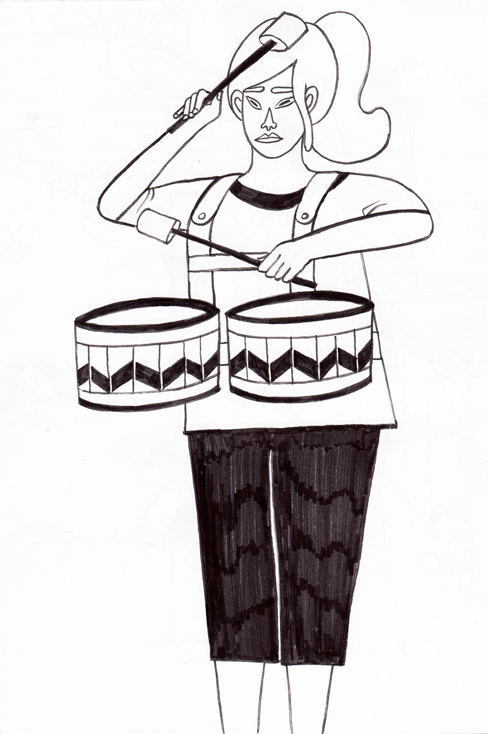 997x1500 Patrick's Illustrations For The Inktober Daily Drawing