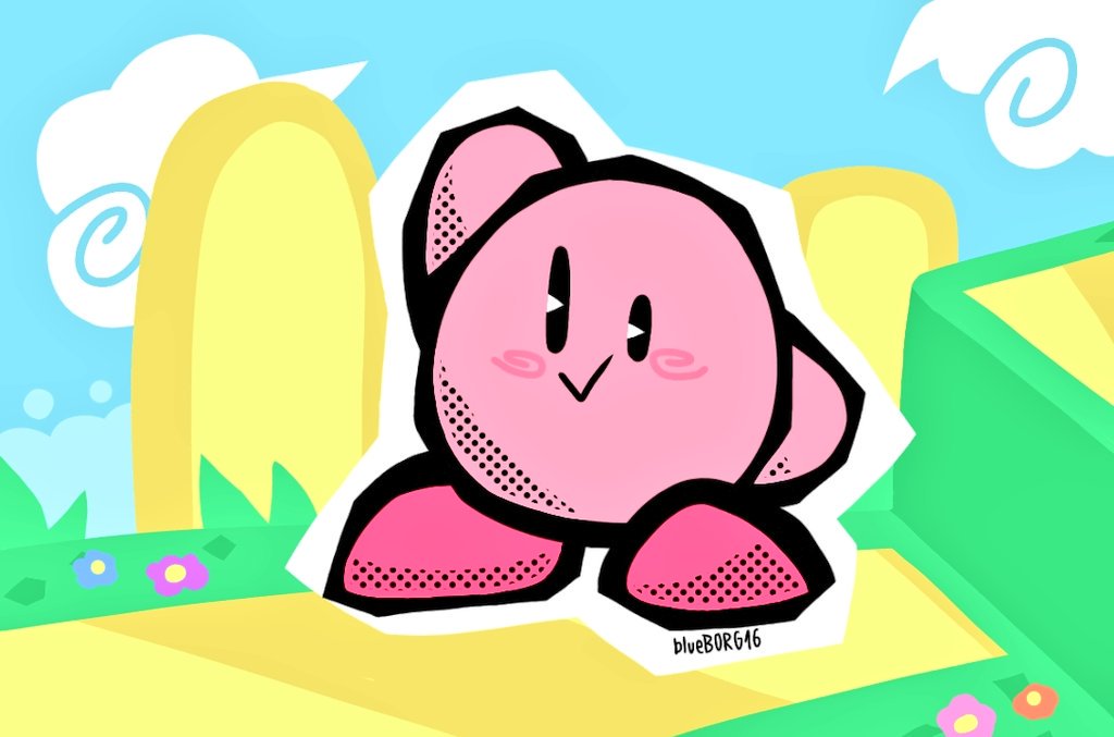 1024x677 Daily Life On Twitter Kirby Day Drawing