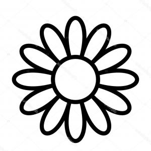 300x300 Photostock Vector Hand Drawn Line Art Flower Vector Drawing Of Two