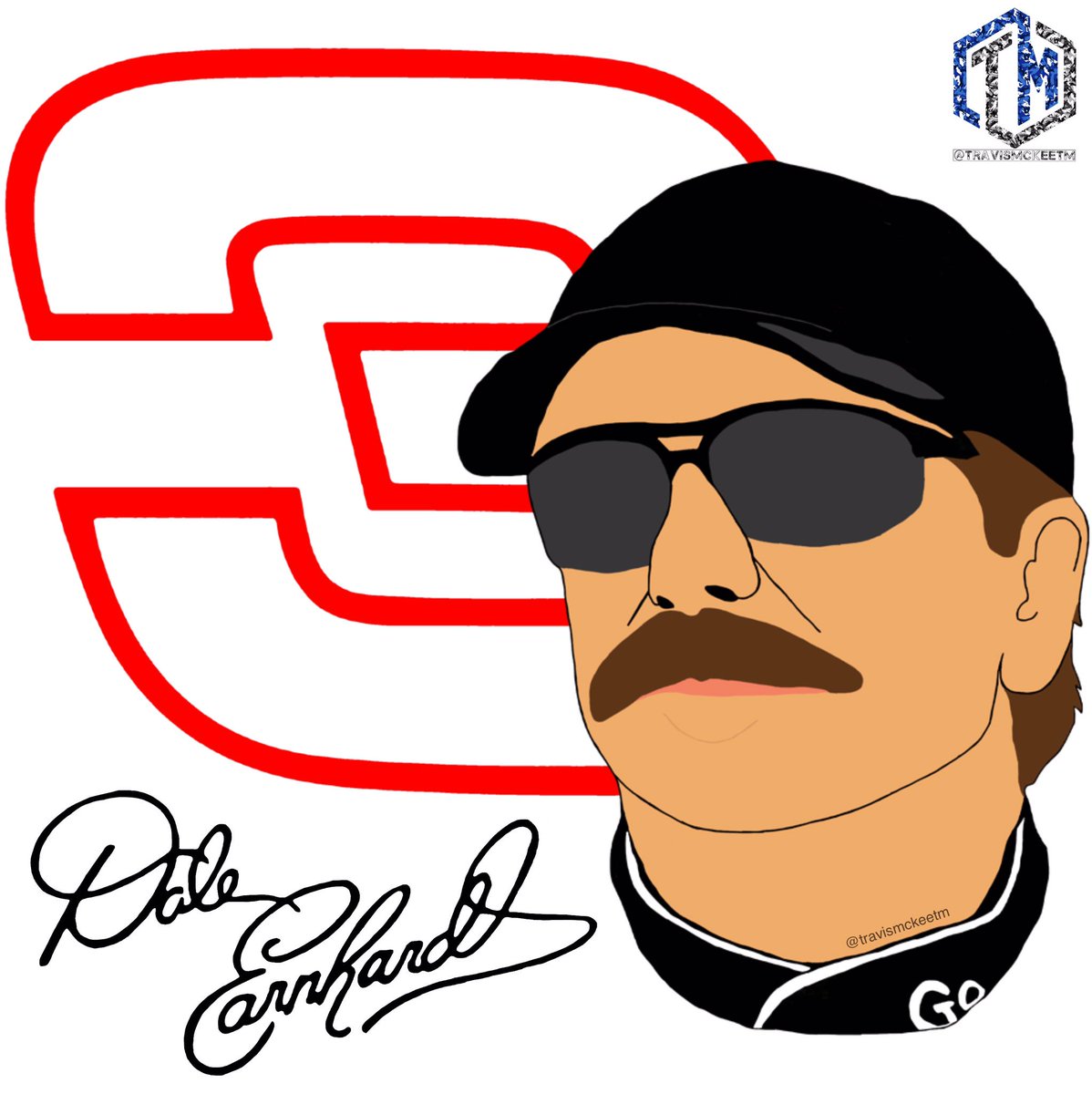 Dale Earnhardt Drawing Free download on ClipArtMag