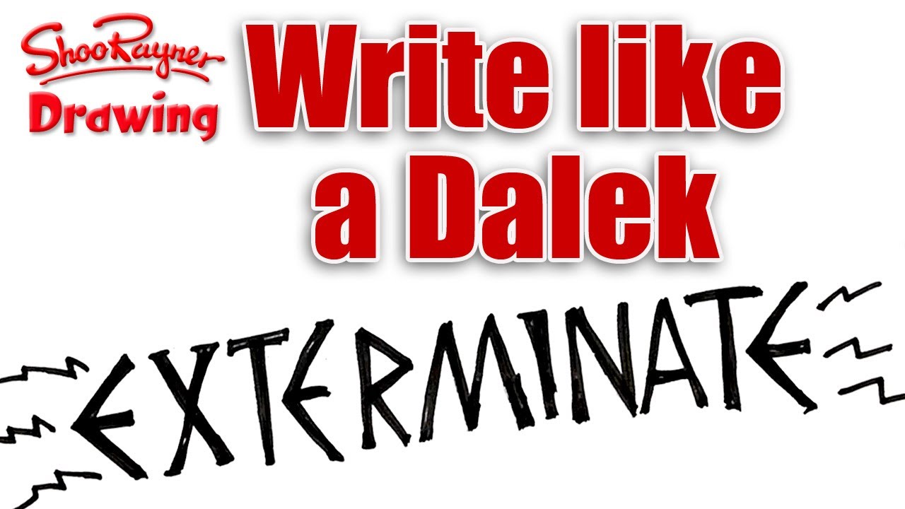 1280x720 How To Write Like A Dalek