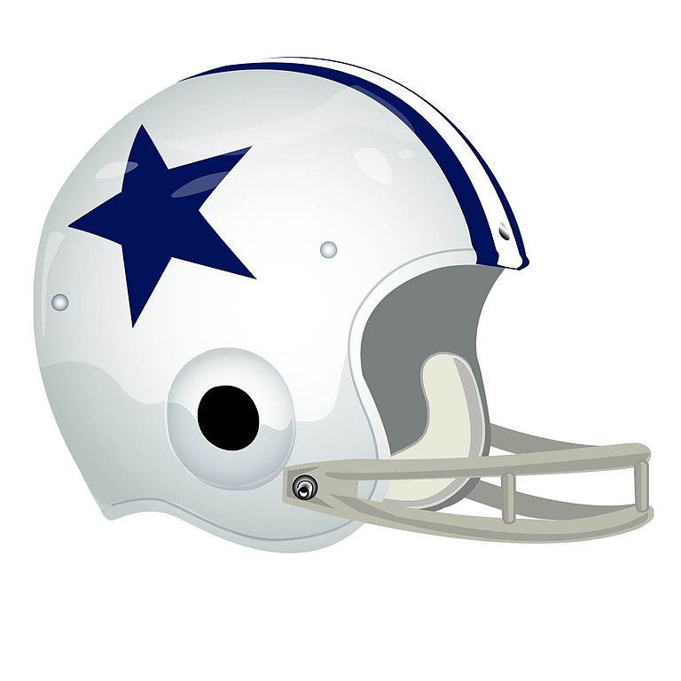 Dallas Cowboys Helmet Drawing Free download on ClipArtMag