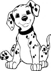 214x300 Weird Dalmatian Puppy Coloring Pages How To Draw Cute Dog For Baby