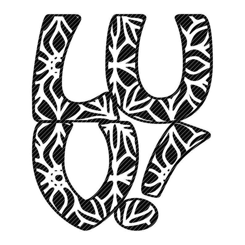 794x794 Damask Luv Zentangle Mandala Text Art Clipart Vector Etsy