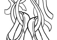 200x140 Dance Shoes Coloring Pages For Kids Printable Coloring