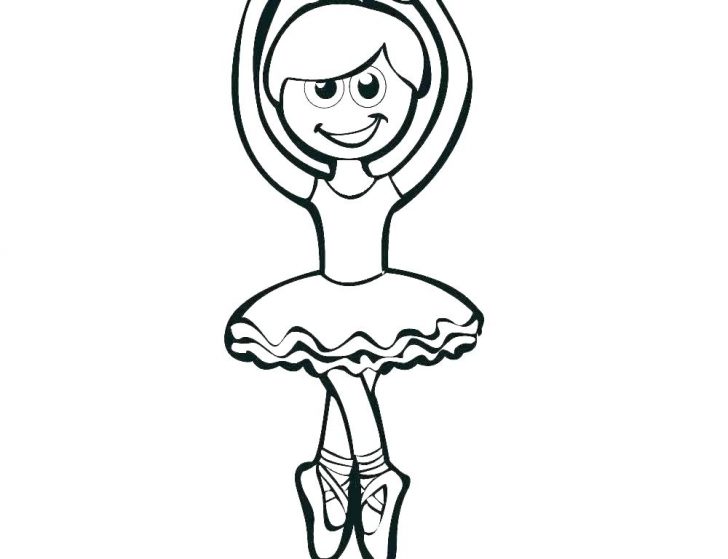 728x559 Ballerina Coloring Pages To Print Ballet And Dancing Dance Dancer