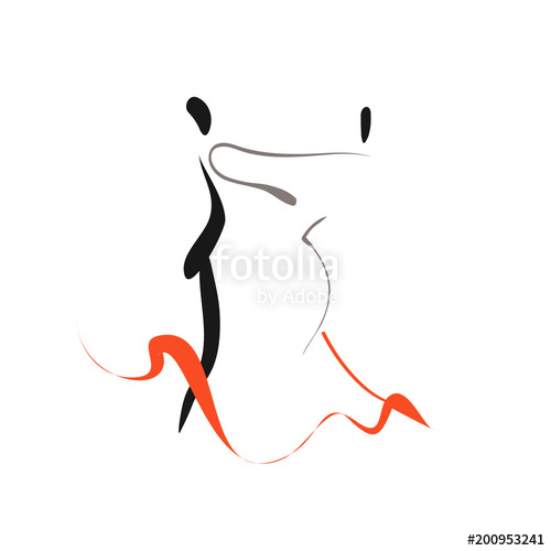 500x500 Logo Of Dancing Couple Stock Image And Royalty Free Vector