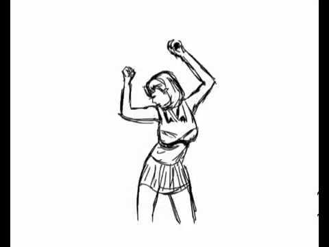 480x360 Huge Collection Of 'dancing Drawing Animation' Download More Than