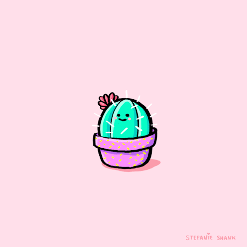 500x500 Dancing Cactus In A Pot Animation Cute Gifs Cactus Pictures