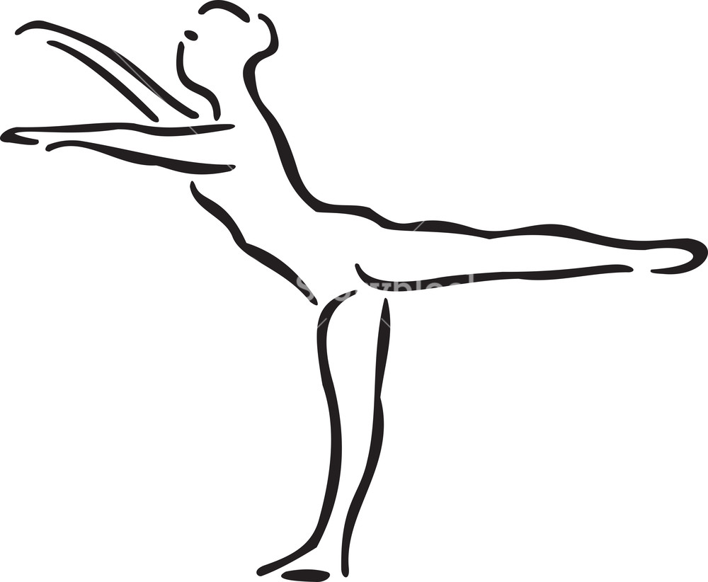 1000x822 Illustration Of A Russian Dancing Girl Royalty Free Stock Image