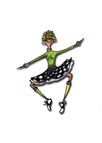 428x600 Dancing Girl Drawings