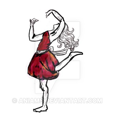 400x400 Dancing Girl