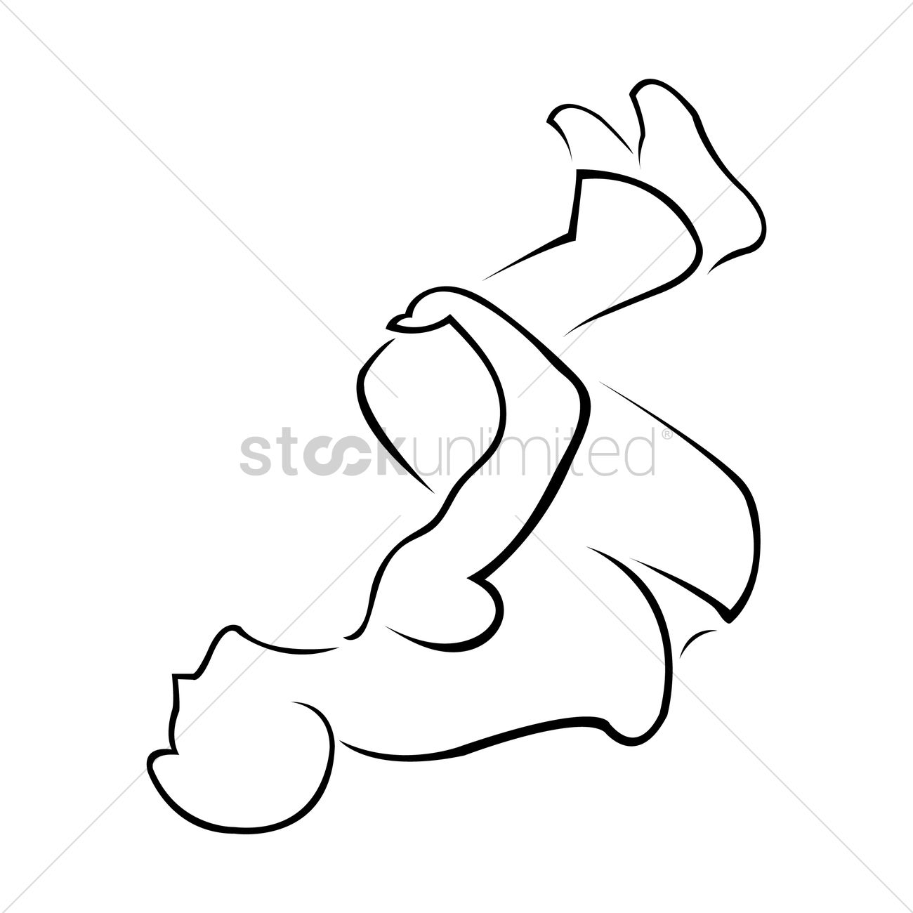 1300x1300 Hip Hop Dancer Vector Image