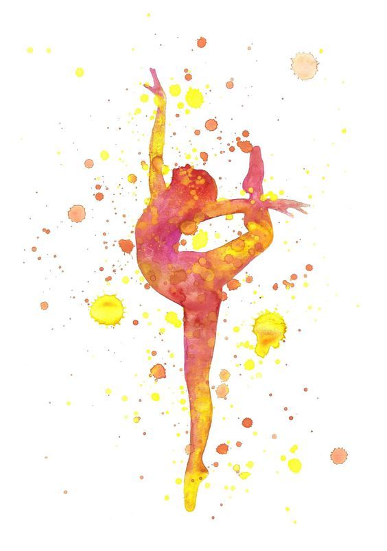 564x803 Dance Contortion Clip Art