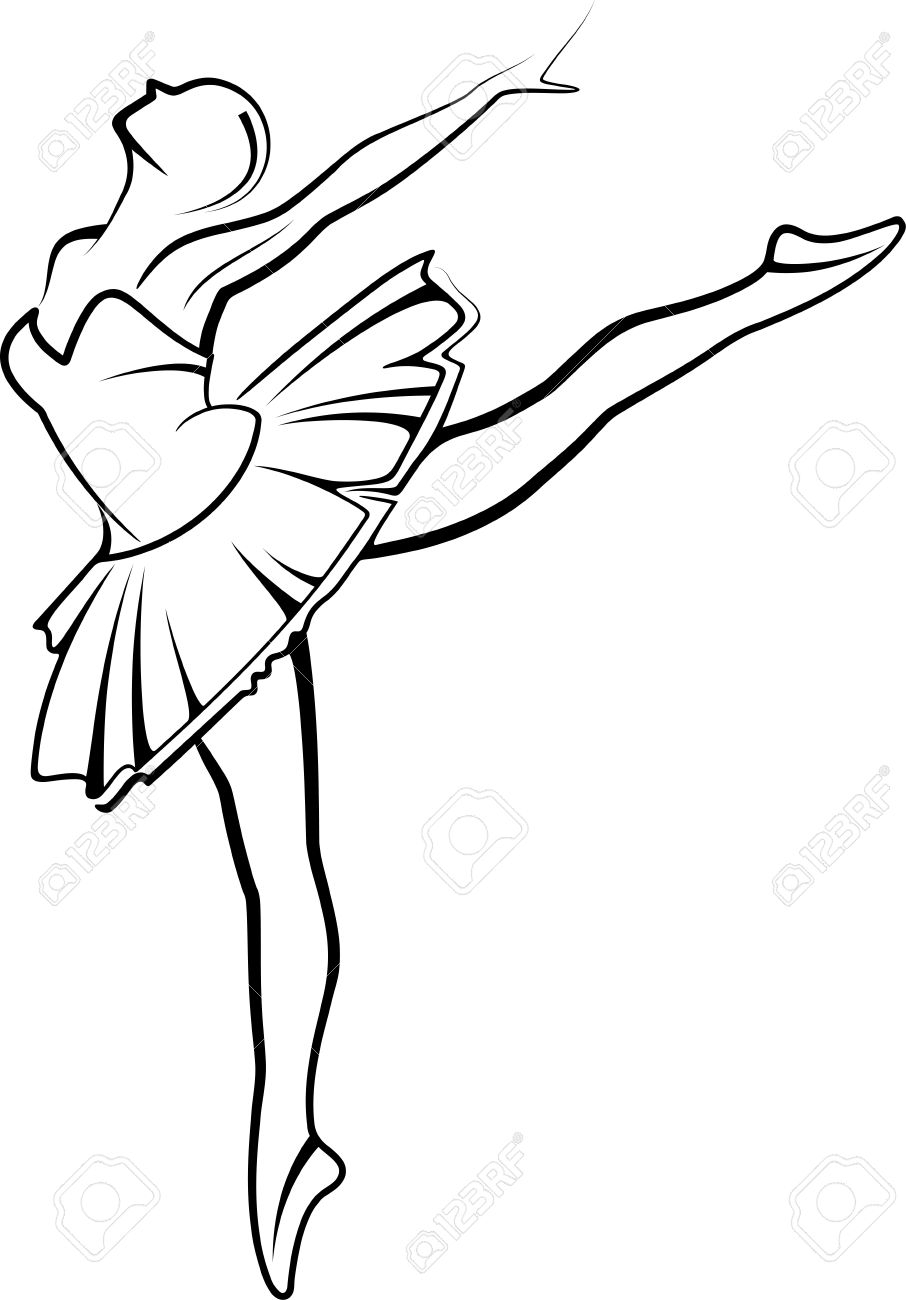 906x1300 Dancer Drawing Draw For Free Download