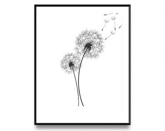340x270 Dandelion Art Etsy