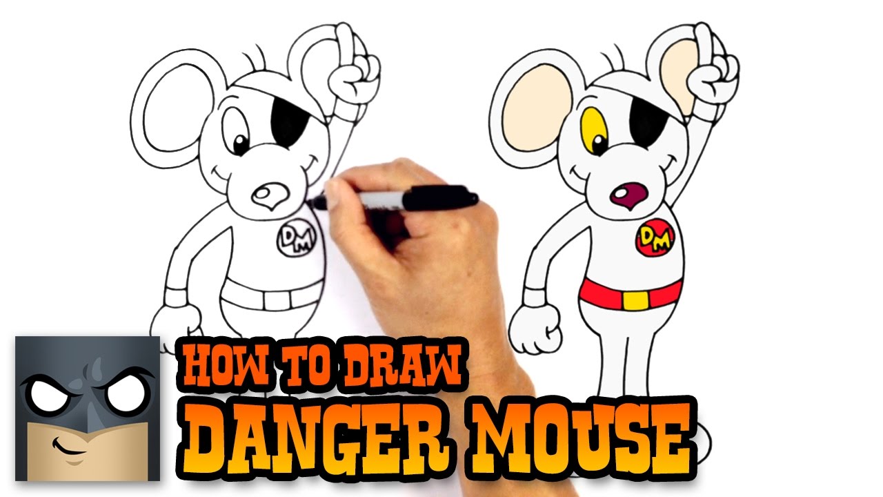 1280x720 How To Draw Danger Mouse Drawing Lesson