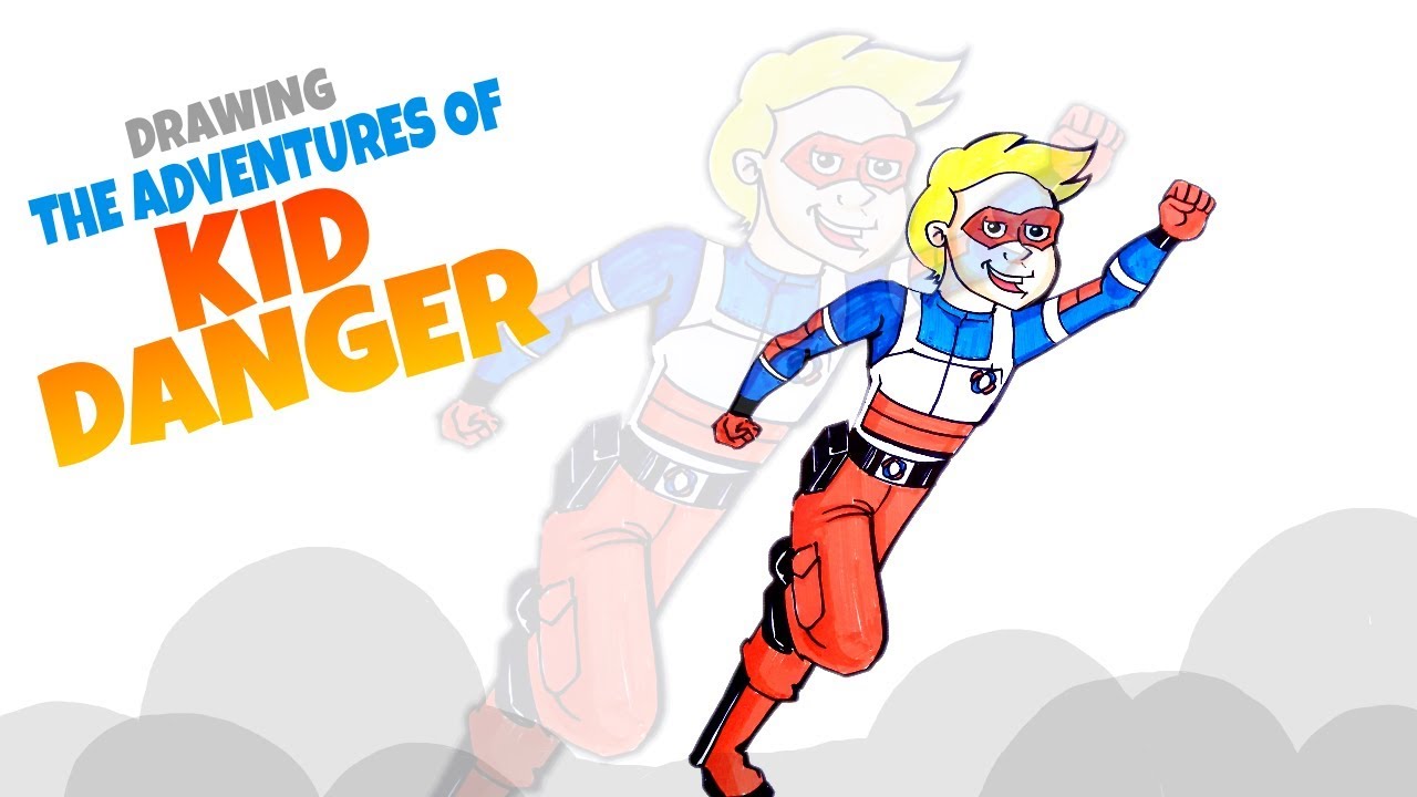 1280x720 The Adventures Of Kid Danger Drawing