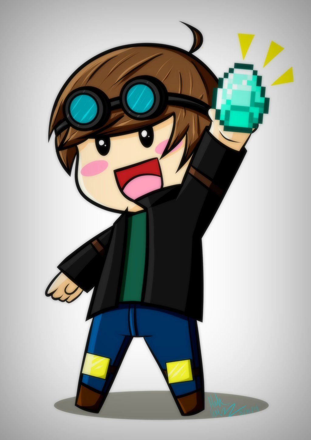 1024x1448 i just adore dantdm!!! stuffs minecraft fan art, cool