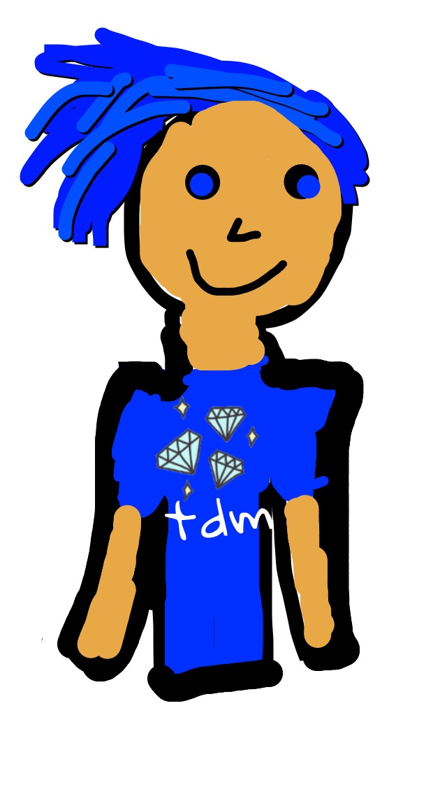640x1136 my ugly drawing of dantdm sorry lol