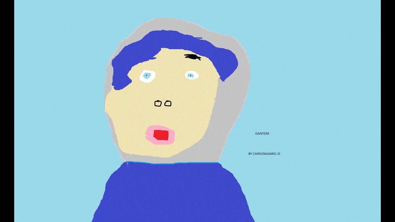 1280x720 trying to draw dantdm