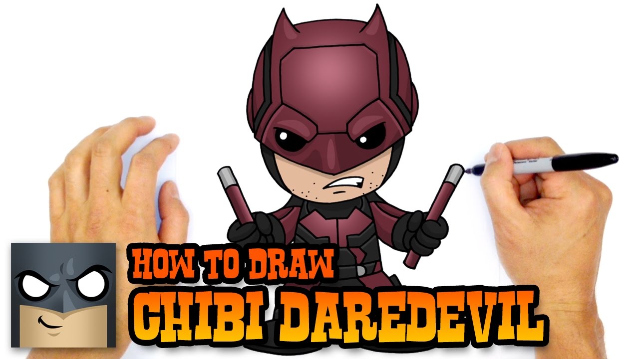1280x720 how to draw daredevil marvel comics