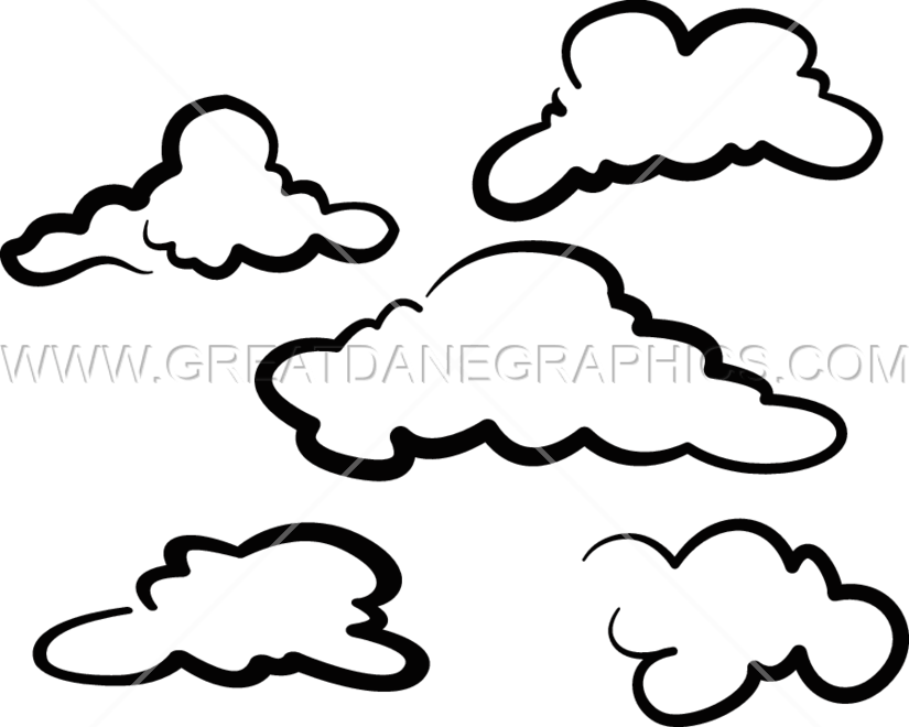 825x660 Cloud Drawing Free Download