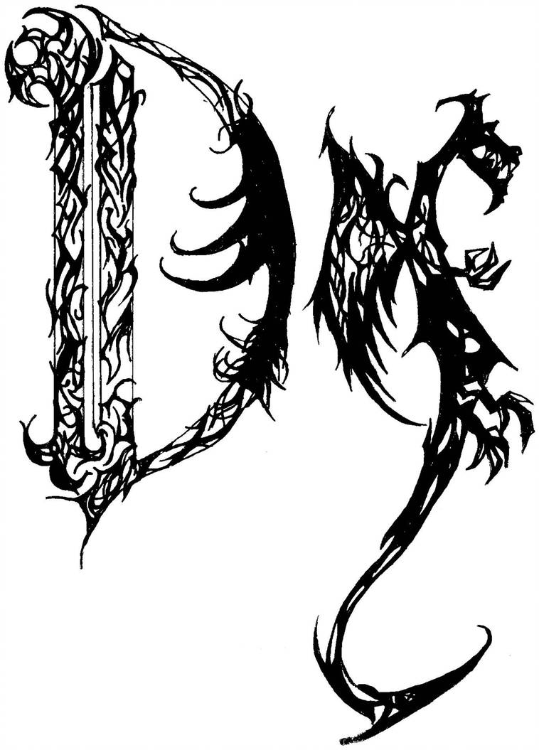 758x1055 D Is For Dark Dragon