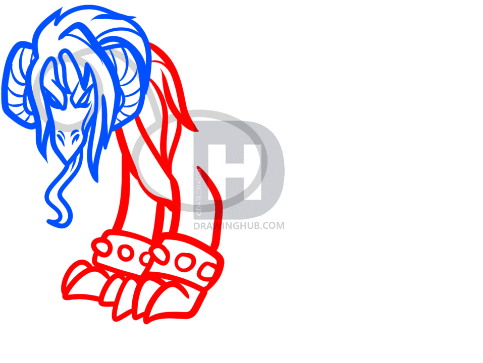 957x720 how to draw a goth dragon, dark dragon, step