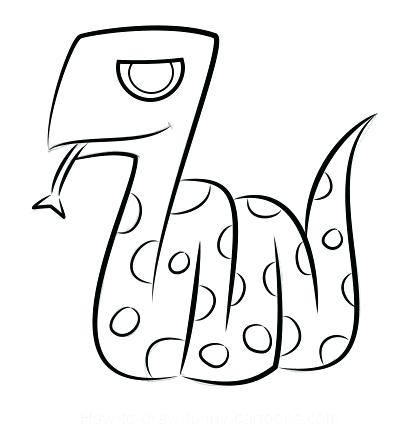 420x446 Easy Snake Drawings Drawings Drawing Ideas Easy Snake Drawings