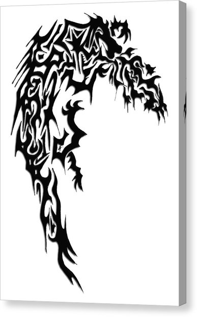 387x622 Dark Drawings Canvas Prints