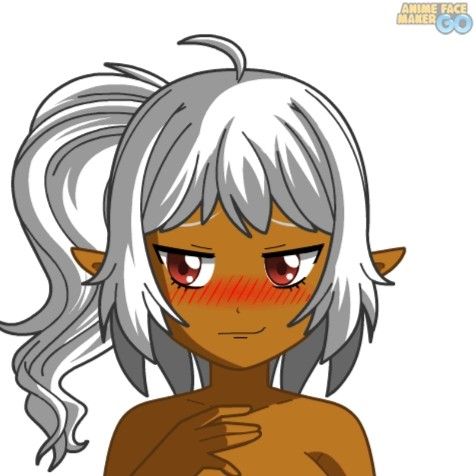 476x476 pretty cute dark elf tamashikaze amateur draw dark elf, elf